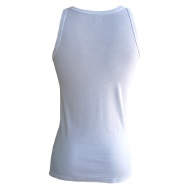 bs collection 100 % Βαμβακερές Φανέλες Με Τιράντα Λευκές (2 τεμάχια) - Φανέλες στο  bscollection