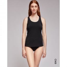 gisela 1/0128 Φανελάκι Ράντα Μαύρο - Φανέλες στο  bscollection