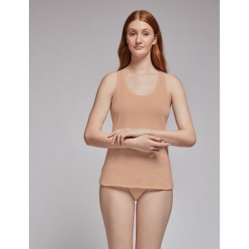 gisela 1/0128 Φανελάκι Ράντα Μπεζ - Φανέλες στο  bscollection