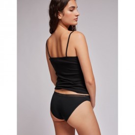 gisela 1/0121 Φανελάκι Ραντάκι Μαύρο - Φανέλες στο  bscollection