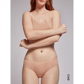 gisela 1/0121 Φανελάκι Ραντάκι Μπεζ - Φανέλες στο  bscollection