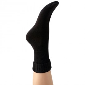 bs collection Ισοθερμική Κάλτσα Μαύρη 95% Μαλλί 5% Ελαστάν 36-40 - Κάλτσες στο  bscollection