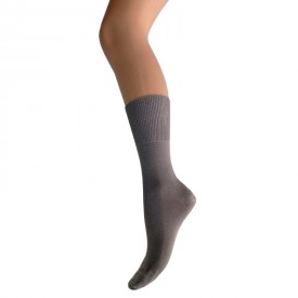 bs collection 2 Ζευγάρια Λεπτές Ελαστικές Βαμβακερές Κάλτσες Χωρίς Λάστιχο Μπεζ 36-40 - Κάλτσες στο  bscollection