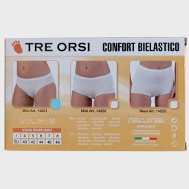 TRE ORSI - 14221 Γυναικείο Σλιπ mini Μαύρο - Κιλοτάκια - Σλίπ στο  bscollection