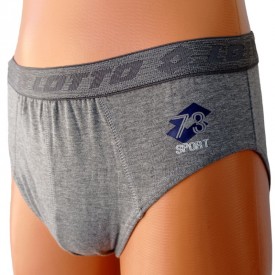 LS-1004 LOTTO 3 SLIP Γκρι, Μπλε, Μαύρο - Σλιπ στο  bscollection