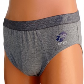 LS-1004 LOTTO 3 SLIP Γκρι, Μπλε, Μαύρο - Σλιπ στο  bscollection