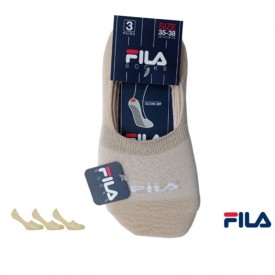 FILA F1278/3 3 Ζευγάρια Κάλτσες Αόρατες Μπεζ - Κάλτσες στο  bscollection