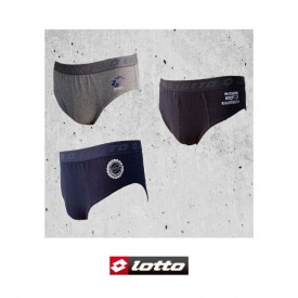 LS-1004 LOTTO 3 SLIP Γκρι, Μπλε, Μαύρο - Σλιπ στο  bscollection