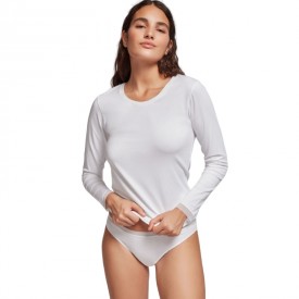 gisela 1/0123 Φανελάκι Μακρύ Μανίκι Λευκό - Φανέλες στο  bscollection