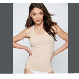 4182 Jadea Γυναικεία Φανέλα Με Τιράντα Μπεζ - Φανέλες στο  bscollection