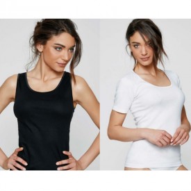 4182 Jadea Γυναικεία Φανέλα Με Τιράντα Μαύρη - Φανέλες στο  bscollection