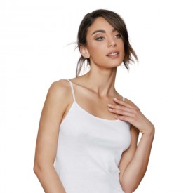 4179  Jadea Γυναικεία Φανέλα Λεπτή Τιράντα Μπεζ - Φανέλες στο  bscollection