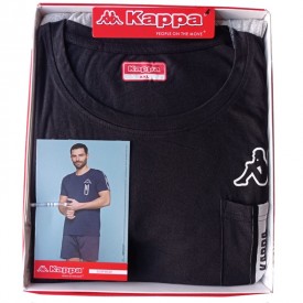 23720 Kappa Ανδρική Πυτζάμα Μαύρο - Γκρι - Πυτζάμες στο  bscollection