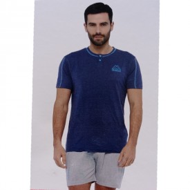 23729 Kappa Ανδρική Πυτζάμα Ραφ-Γκρι - Πυτζάμες στο  bscollection