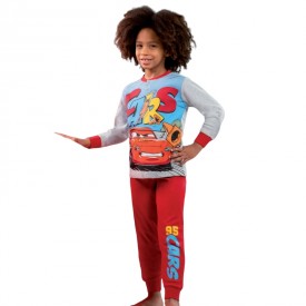 Disney Pixar Cars Παιδική Πυζάμα Panna Off White - Πυζάμες στο  bscollection