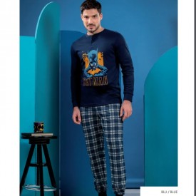 Batman Εφηβική Πυζάμα Blue - Πυζάμες στο  bscollection