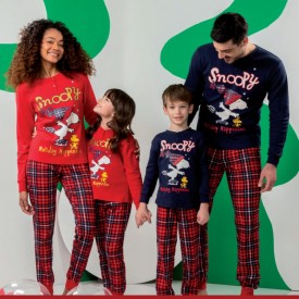 Snoopy PNM8105 Ανδρική Πυζάμα  Blu Blue Μπλε - Πυτζάμες στο  bscollection