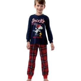 Snoopy PN40A8106 Παιδική Πυζάμα Blu Blue Μπλε - Πυζάμες στο  bscollection