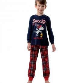 Snoopy PN40A8106 Παιδική Πυζάμα Blu Blue Μπλε - Πυζάμες στο  bscollection