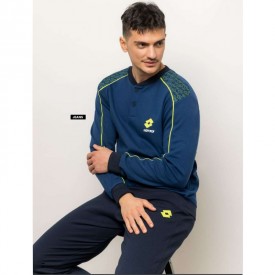 LOTTO Ανδρική Πυζάμα Μπλε - Πυτζάμες στο  bscollection