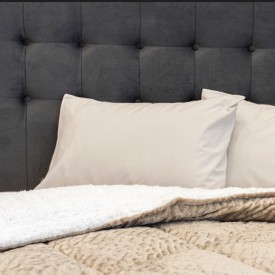 Κουβερτοπάπλωμα Coral Με Γέμιση Πολυεστερικής Βάτας 350gr/m2 Μπεζ - Κουβερτοπάπλωμα στο  bscollection