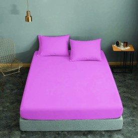 Σεντόνι ΚΟΜΒΟΣ Λιλά μονόχρωμο Υπέρδιπλο 220x240 - Σεντόνια στο  bscollection