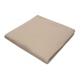 Κουβέρτα Πικέ Le Blanc Sanforized Cotton 100% Σούπερ Υπέρδιπλη 240x260 Beige - Κουβέρτες στο  bscollection