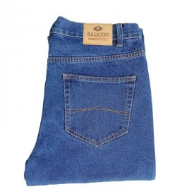 KALADINO FT-401 Ανδρικό Τζιν Μπλε - Παντελόνια Jeans στο  bscollection