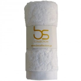 Premium Quality bs Collection Πετσέτα Σώματος 77Χ152 Λευκή 680gr/m2 Greek Compact Pennie Cotton - Πετσέτες στο  bscollection