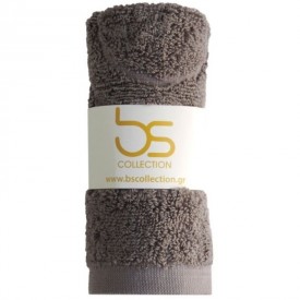Premium Quality bs Collection Πετσέτα Χειρός 34Χ48 Γκρι 680gr/m2 Greek Compact Pennie Cotton - Πετσέτες στο  bscollection