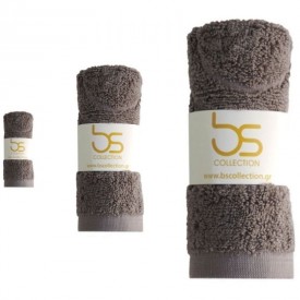 Premium Quality bs Collection Πετσέτα Σώματος 77Χ152 Γκρι 680gr/m2 Greek Compact Pennie Cotton - Πετσέτες στο  bscollection