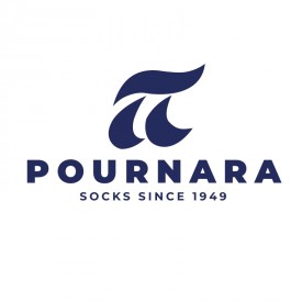 POURNARA 101 Από 100% Βαμβάκι Mερσεριζέ (2 Ζευγάρια) Καφέ - Κλασικές στο  bscollection