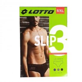 LS-1004 LOTTO 3 SLIP Γκρι, Μπλε, Μαύρο - Σλιπ στο  bscollection