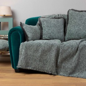 ΡΙΧΤΑΡΙ    ΡΑRΝΑSSΟS 1ΤΕΜ ΜΕΝΤΑ/ΓΚΡΙ (2 ) 180Χ300CΜ ΣΕΝΙΛ ΖΑΚΑΡ   ΑSLΑΝΙS ΗΟΜΕ - Ριχτάρια στο  bscollection