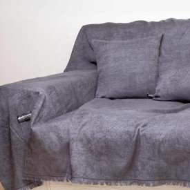 ΡΙΧΤΑΡΙ    ΚΕDRΟS 1ΤΕΜ ΑΝΘΡΑΚΙ/ΜΑΥΡΟ (3 ) 180Χ180CΜ CΑRDΕ   ΑSLΑΝΙS ΗΟΜΕ - Ριχτάρια στο  bscollection