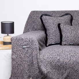 ΡΙΧΤΑΡΙ    ΑΤΗΟS 1ΤΕΜ ΚΑΦΕ/ΜΑΥΡΟ (6 ) 180Χ350CΜ CΟΤΤΟΝ    ΑSLΑΝΙS ΗΟΜΕ - Ριχτάρια στο  bscollection