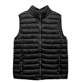 Αμάνικο Μπουφάν 4XLarge (Φάρδος 128 cm) Μαύρο - Αμάνικα στο  bscollection