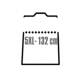 Αμάνικο Μπουφάν 5XLarge (Φάρδος 132 cm) Μαύρο - Αμάνικα στο  bscollection