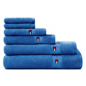 ΠΕΤΣΕΤΑ ΠΡΟΣΩΠΟΥ   LΕGΕΝD 1 ΤΕΜ ΜΠΛΕ ΗΛΕΚΤΡΙΚ (ΕLΕCΤRΙC ) 50Χ100CΜ 100%CΟΤΤΟΝ 540GSΜ  ΤΟΜΜΥ ΗΙLFΙGΕR - Πετσέτες στο  bscollection