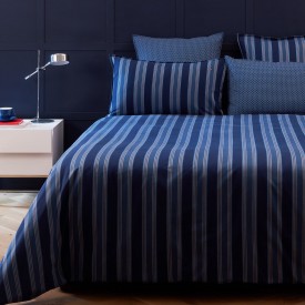 ΠΑΠΛΩΜΑΤΟΘΗΚΗ    ΒΟWΕRΥ 1 ΤΕΜ ΜΠΛΕ (ΒLUΕ ) 260Χ240CΜ 100% ΟRGΑΝΙC CΟΤΤΟΝ 200ΤC  ΤΟΜΜΥ ΗΙLFΙGΕR - Παπλωματοθήκες στο  bscollection