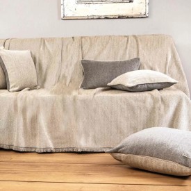 ΡΙΧΤΑΡΙ    ΟSSΑ 1ΤΕΜ ΓΚΡΙ  ΜΠΕΖ  (03 ) 180Χ180CΜ    ΑSLΑΝΙS ΗΟΜΕ - Ριχτάρια στο  bscollection