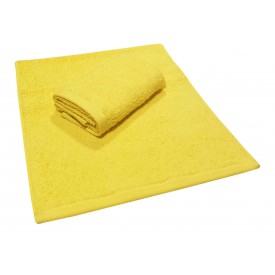 Πετσέτα ΚΟΜΒΟΣ Πεννιέ PLAIN LINE 500γρ/μ2 YELLOW Χειρός 30x50 - Πετσέτες στο  bscollection