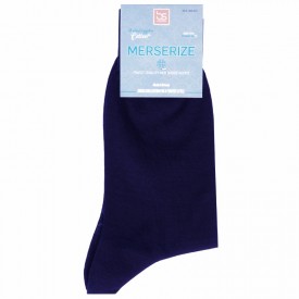 bs collection Κάλτσες 100 % Μερσεριζέ Βαμβάκι Μπλε 47-48 - Κλασικές στο  bscollection