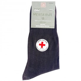 bs Κάλτσες Χωρίς Λάστιχο 100% Μερσεριζέ Βαμβάκι Ανθρακί - Κλασικές στο  bscollection