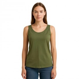bs Μπλουζάκι Γυναικείο  Tencel / Cotton Χακί Premium Quality - t-shirts στο  bscollection