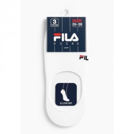 FILA F1278/3 3 Ζευγάρια Κάλτσες Αόρατες Λευκές - Κάλτσες στο  bscollection