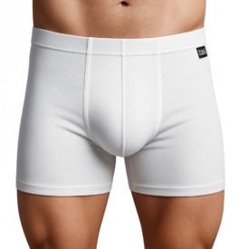 bs Μποξεράκι Λευκό Tencel / Cotton - Μποξεράκια στο  bscollection