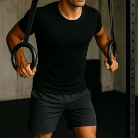 Ισοθερμική Ανδρική Μαύρη Φανέλα TENCEL™ & Μαλλί – Bs Collection - Ισοθερμικά Εσώρουχα στο  bscollection
