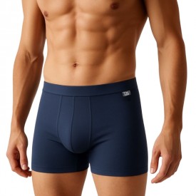 bs Μποξεράκι Μπλε Tencel / Cotton - Μποξεράκια στο  bscollection