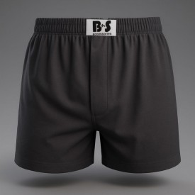 bs Μποξεράκι Μαύρο 100% Cotton - Μποξεράκια στο  bscollection